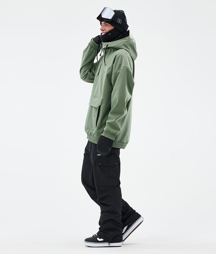 Dope Cyclone Snowboardjakke Herre Moss Green Renewed, Bilde 3 av 8
