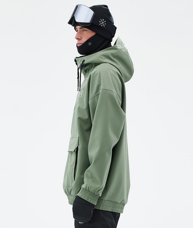 Dope Cyclone Snowboardjakke Herre Moss Green Renewed, Bilde 5 av 8