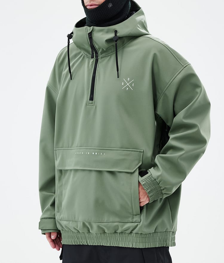Dope Cyclone Snowboardjakke Herre Moss Green Renewed, Bilde 7 av 8