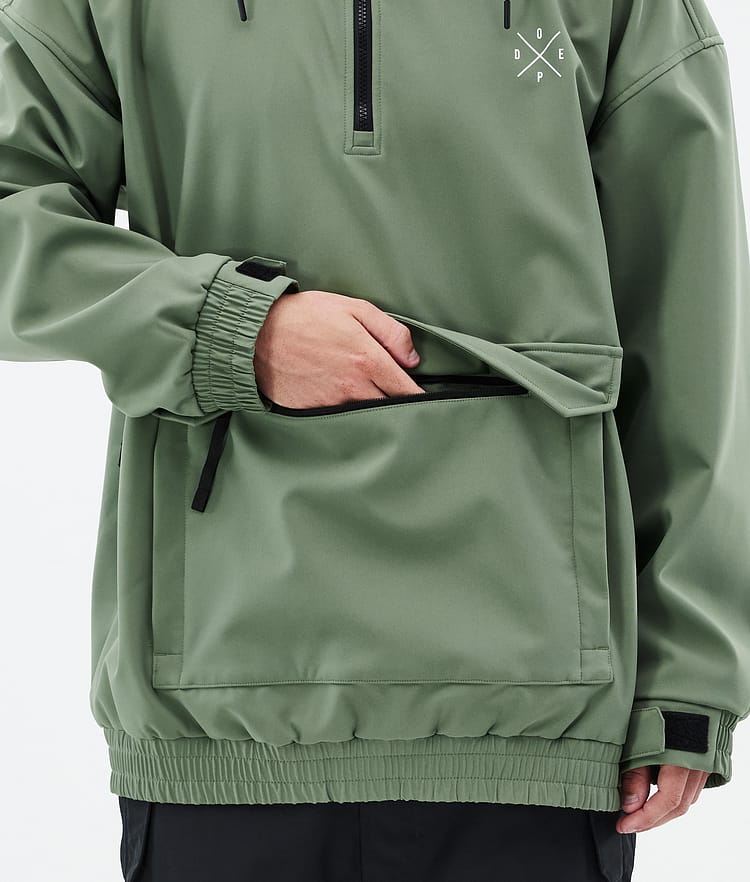 Dope Cyclone Snowboardjakke Herre Moss Green Renewed, Bilde 8 av 8