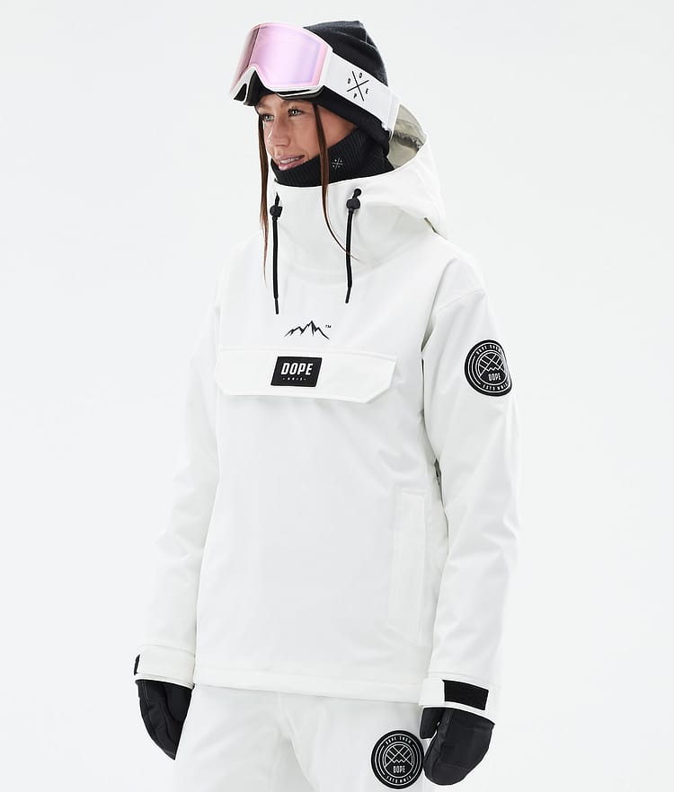 Dope Blizzard W Snowboardjakke Dame Whitish Renewed, Bilde 1 av 8