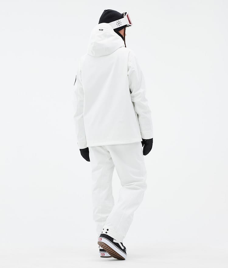 Dope Blizzard W Snowboardjakke Dame Whitish Renewed, Bilde 4 av 8
