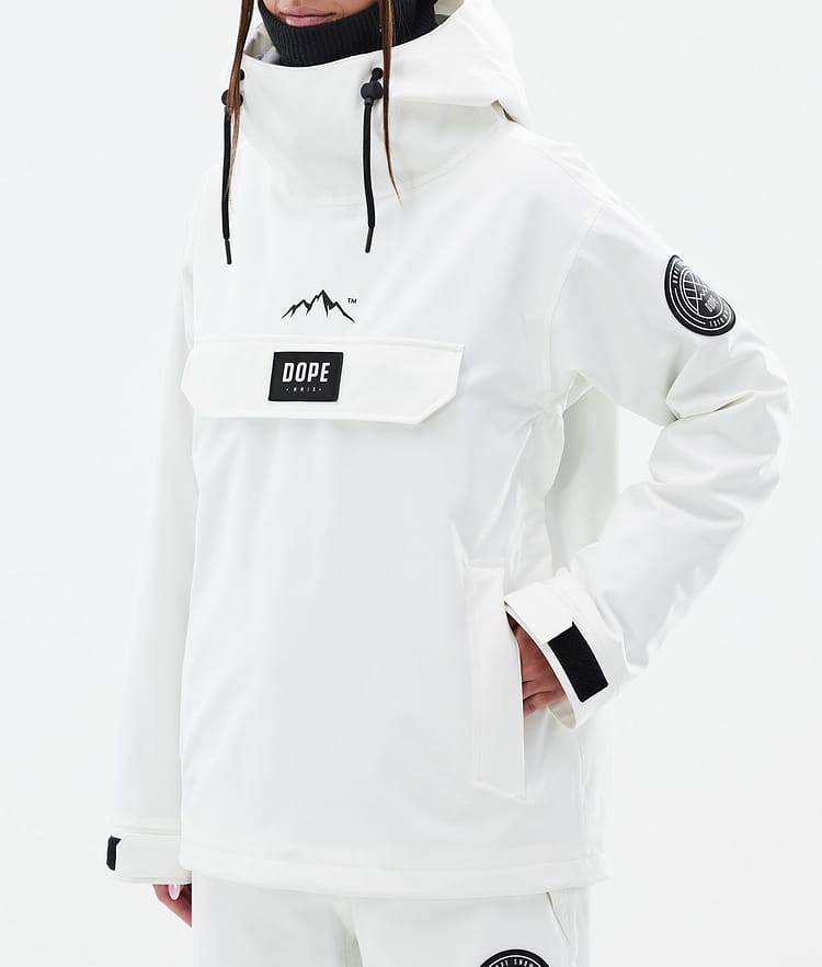 Dope Blizzard W Snowboardjakke Dame Whitish Renewed, Bilde 7 av 8