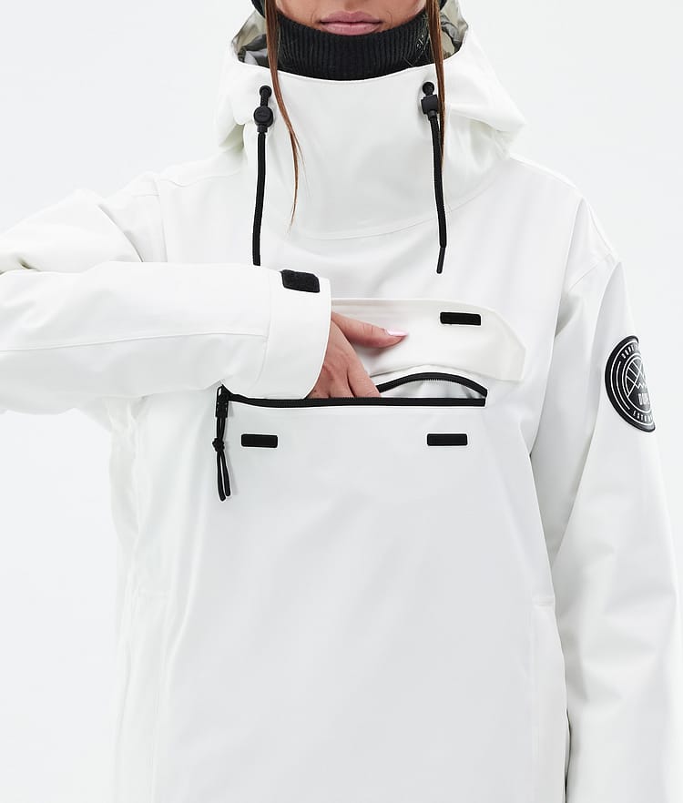 Dope Blizzard W Snowboardjakke Dame Whitish Renewed, Bilde 8 av 8