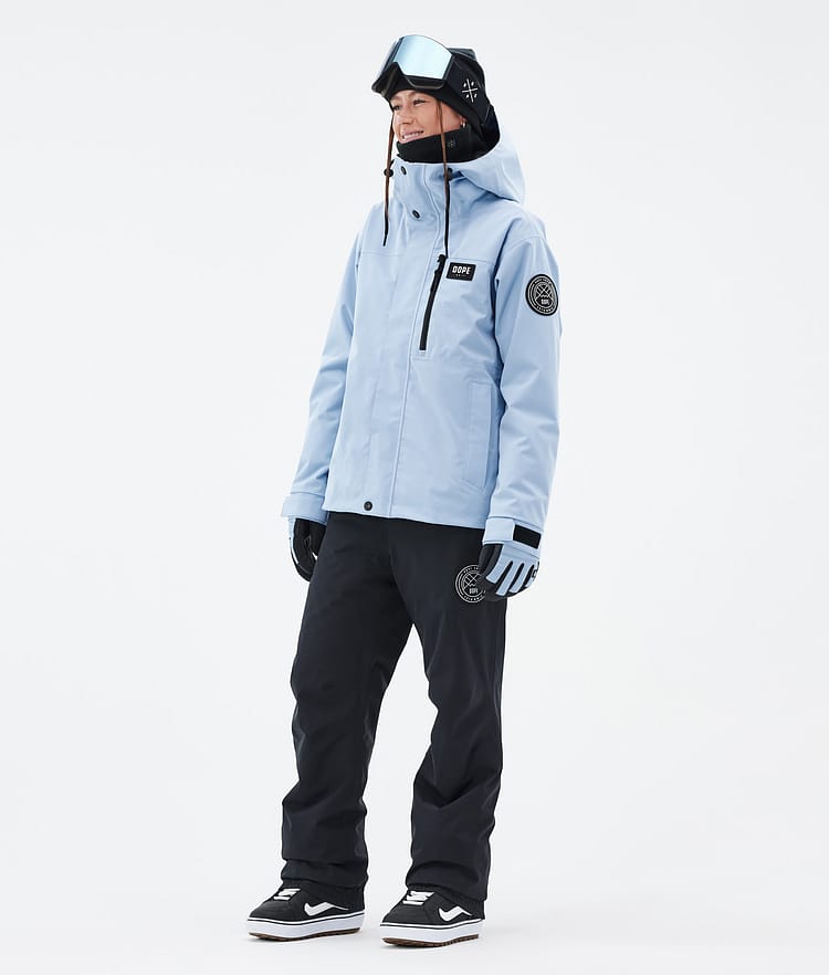 Dope Blizzard W Full Zip 24 Snowboardjakke Dame Light Blue Renewed, Bilde 2 av 9