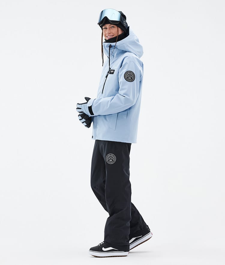 Dope Blizzard W Full Zip 24 Snowboardjakke Dame Light Blue Renewed, Bilde 3 av 9