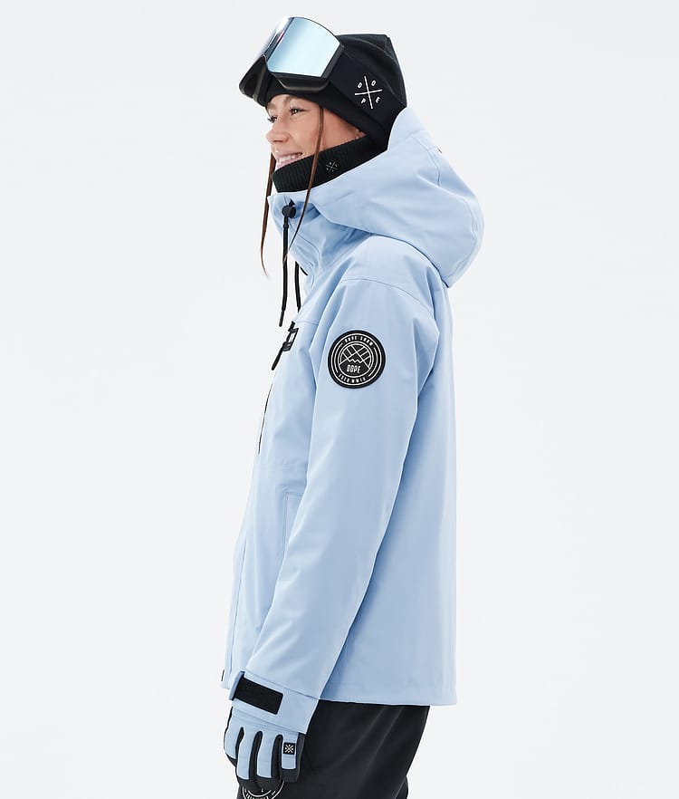 Dope Blizzard W Full Zip 24 Snowboardjakke Dame Light Blue Renewed, Bilde 5 av 9