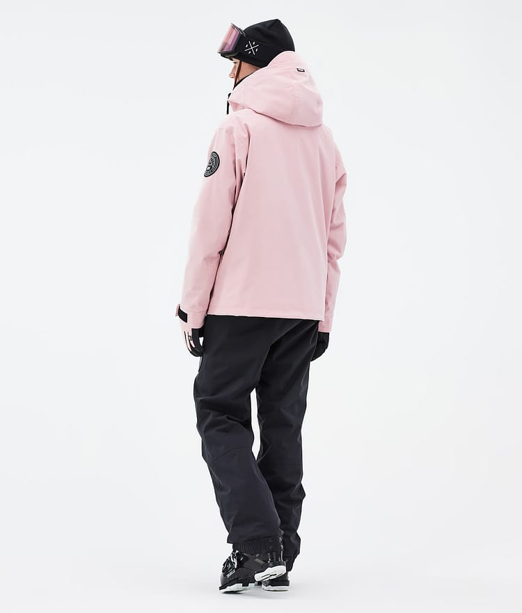 Dope Blizzard W Full Zip 24 Skijakke Dame Soft Pink, Bilde 4 av 9