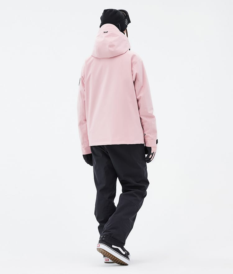 Dope Blizzard W Full Zip 24 Snowboardjakke Dame Soft Pink, Bilde 4 av 9