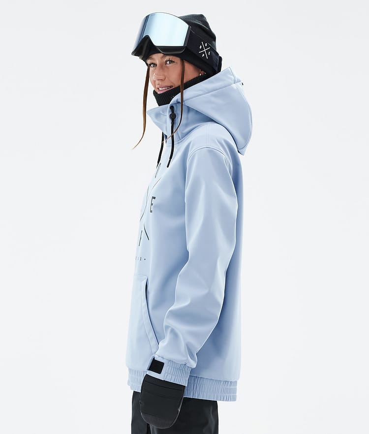 Dope Yeti W Snowboardjakke Dame 2X-Up Light Blue Renewed, Bilde 5 av 7