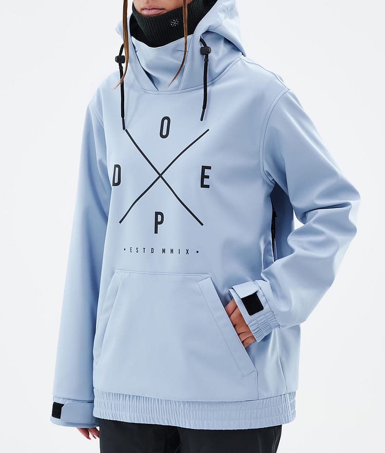 Dope Yeti W Snowboardjakke Dame 2X-Up Light Blue Renewed, Bilde 7 av 7