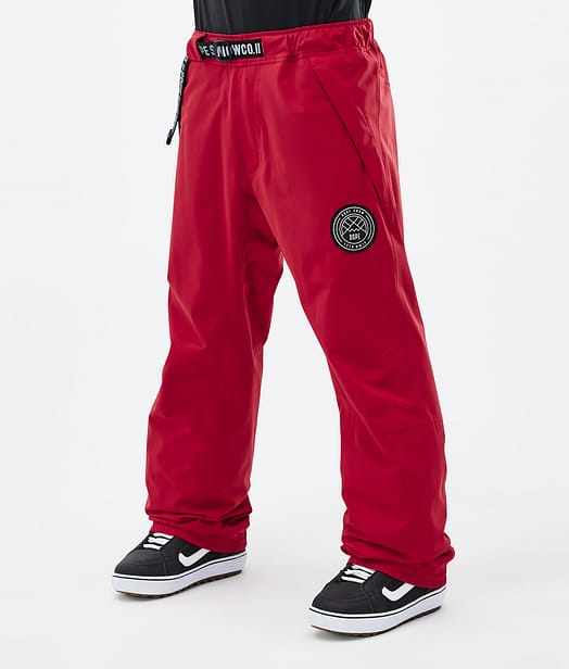 Dope Blizzard 2024 Snowboardbukse Herre Deep Red