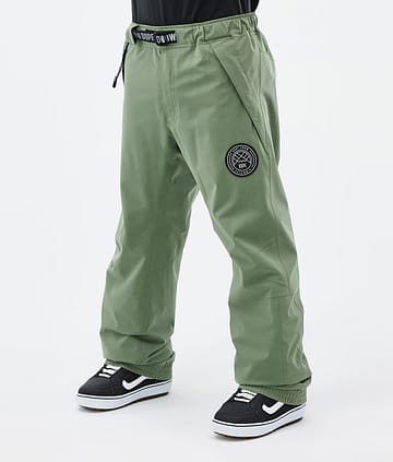 Dope Blizzard 2024 Snowboardbukse Herre Moss Green