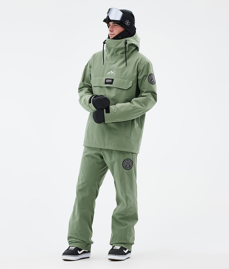 Dope Blizzard 2024 Snowboardbukse Herre Moss Green, Bilde 2 av 5