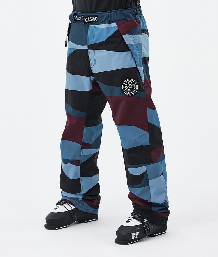 Dope Blizzard 2024 Skibukse Herre Shards Burgundy Blue, Bilde 1 av 5