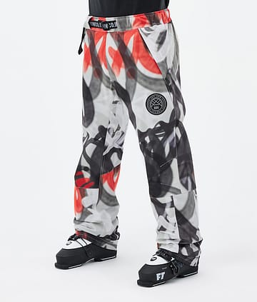 Dope Blizzard 2024 Skibukse Herre Spray Black Red