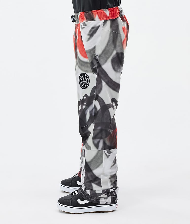 Dope Blizzard 2024 Snowboardbukse Herre Spray Black Red, Bilde 3 av 5