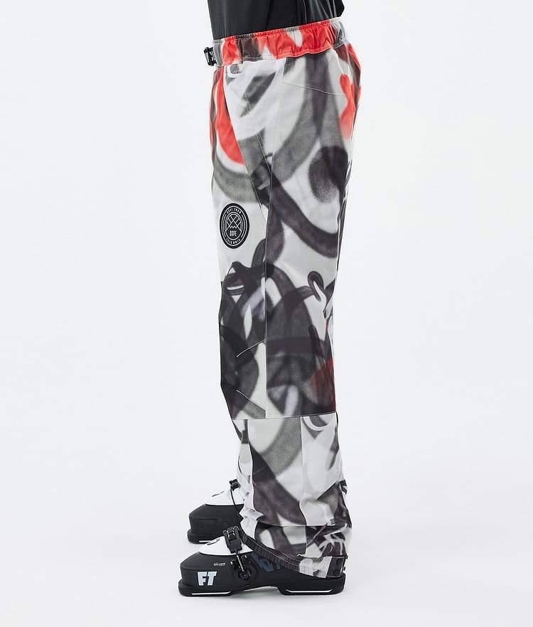 Dope Blizzard 2024 Skibukse Herre Spray Black Red, Bilde 3 av 5