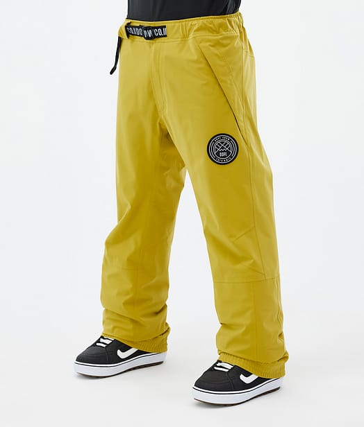 Dope Blizzard 2024 Snowboardbukse Herre Yellow