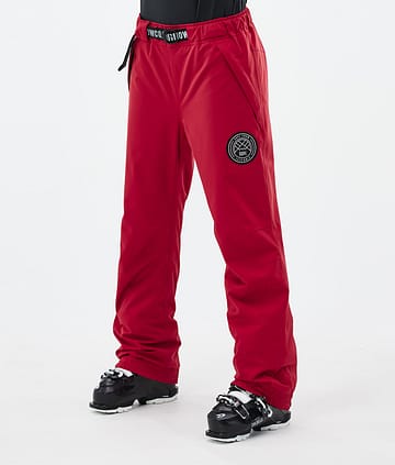 Dope Blizzard W 2024 Skibukse Dame Deep Red