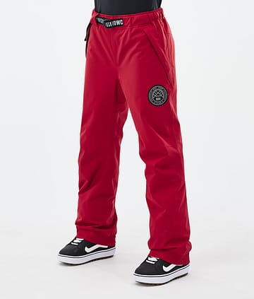 Dope Blizzard W 2024 Snowboardbukse Dame Deep Red