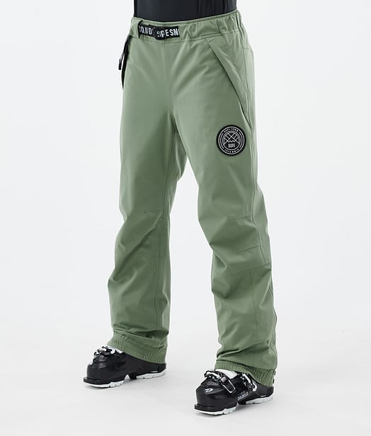 Dope Blizzard W 2024 Skibukse Dame Moss Green