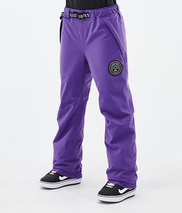 Dope Blizzard W 2024 Snowboardbukse Dame Vivid Purple Renewed