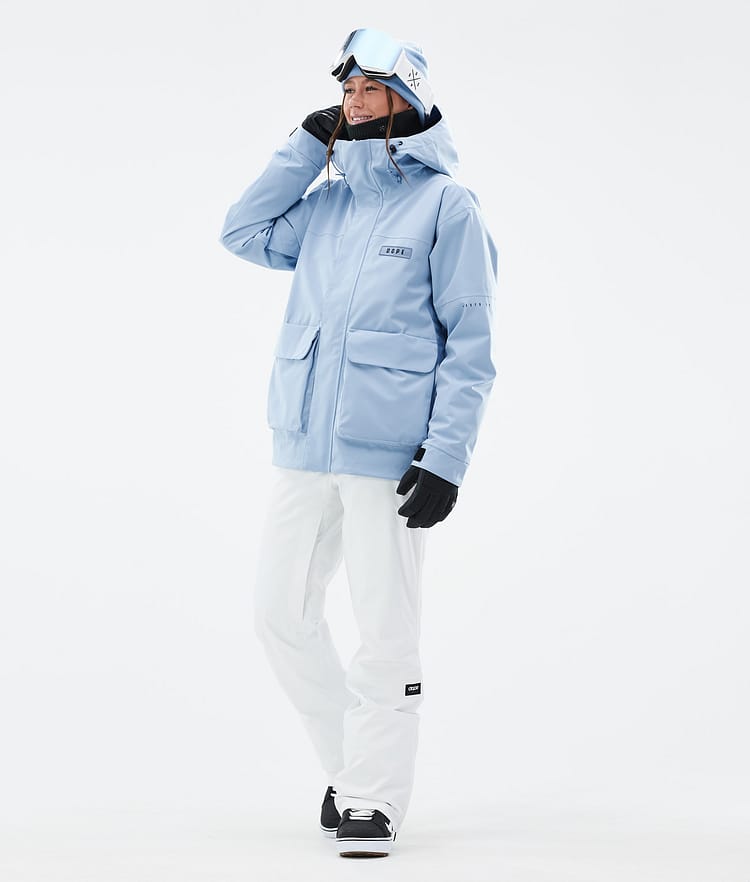 Dope Con W Snowboardbukse Dame Whitish, Image 2 of 6
