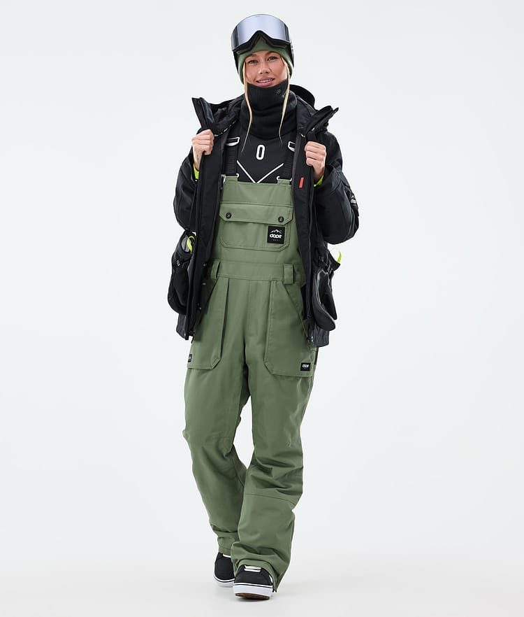 Dope Notorious B.I.B W Snowboardbukse Dame Moss Green, Bilde 2 av 7