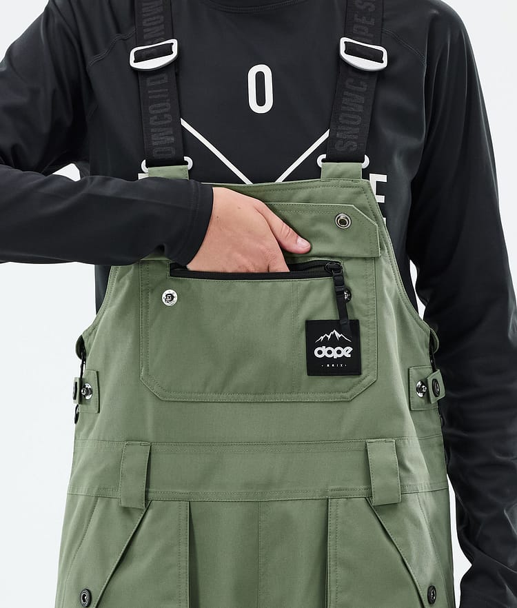 Dope Notorious B.I.B W Snowboardbukse Dame Moss Green, Bilde 6 av 7