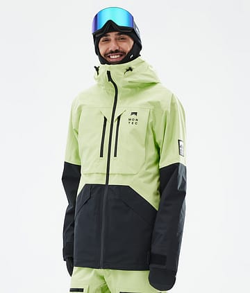 Montec Arch Snowboardjakke Faded Neon/Black