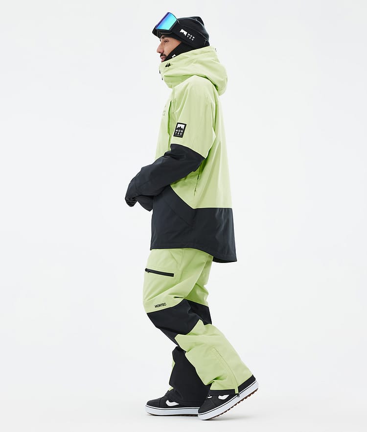Montec Arch Snowboardjakke Herre Faded Neon/Black Renewed, Bilde 4 av 10