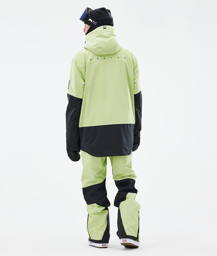 Montec Arch Snowboardjakke Herre Faded Neon/Black Renewed, Bilde 5 av 10
