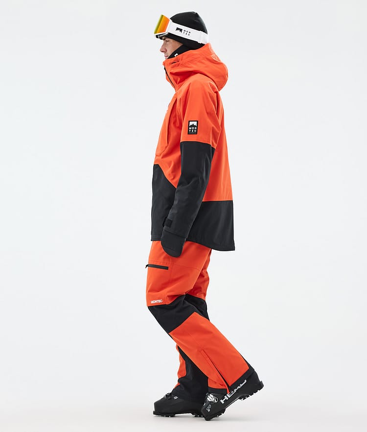 Montec Arch Skijakke Herre Orange/Black, Bilde 4 av 10
