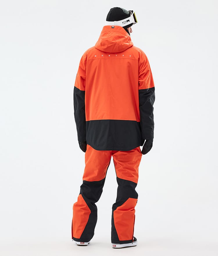 Montec Arch Snowboardjakke Herre Orange/Black Renewed, Bilde 5 av 10