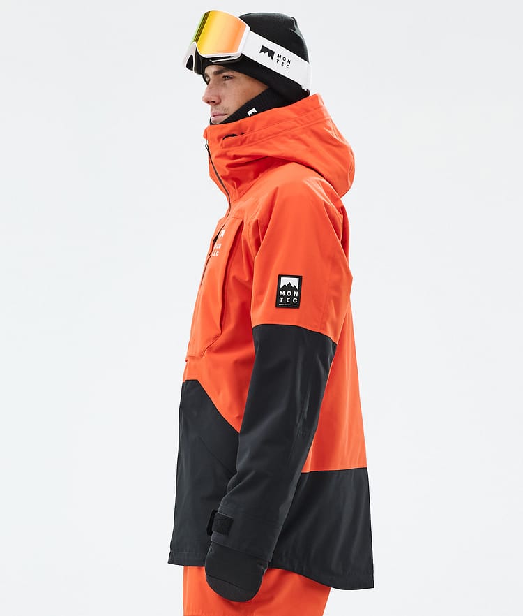 Montec Arch Snowboardjakke Herre Orange/Black Renewed, Bilde 6 av 10