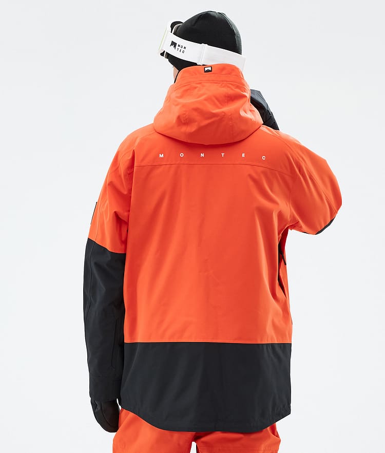Montec Arch Snowboardjakke Herre Orange/Black Renewed, Bilde 7 av 10