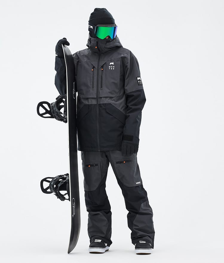Montec Arch Snowboardjakke Herre Phantom/Black Renewed, Bilde 3 av 10