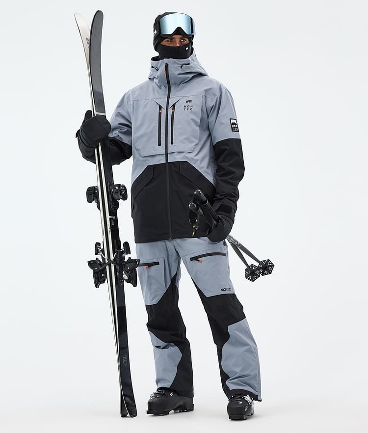 Montec Arch Skijakke Herre Soft Blue/Black, Bilde 3 av 10