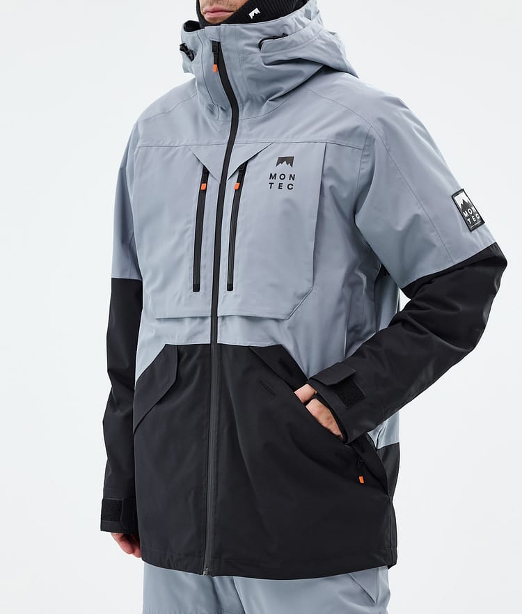Montec Arch Snowboardjakke Herre Soft Blue/Black, Bilde 8 av 10