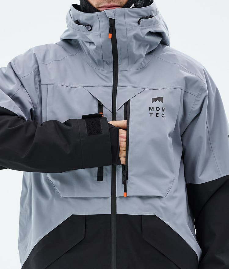 Montec Arch Snowboardjakke Herre Soft Blue/Black, Bilde 9 av 10