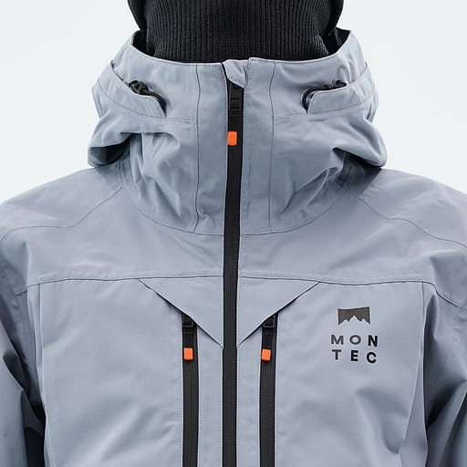 Frontglidelås med indre klaffer Hovedproduktdetaljbilde,