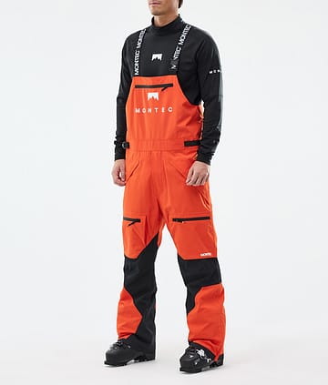 Montec Arch Skibukse Herre Orange/Black