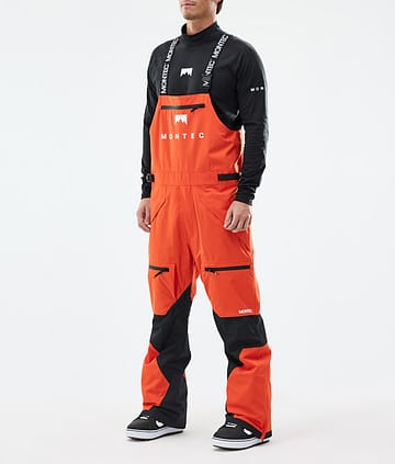 Montec Arch Snowboardbukse Herre Orange/Black