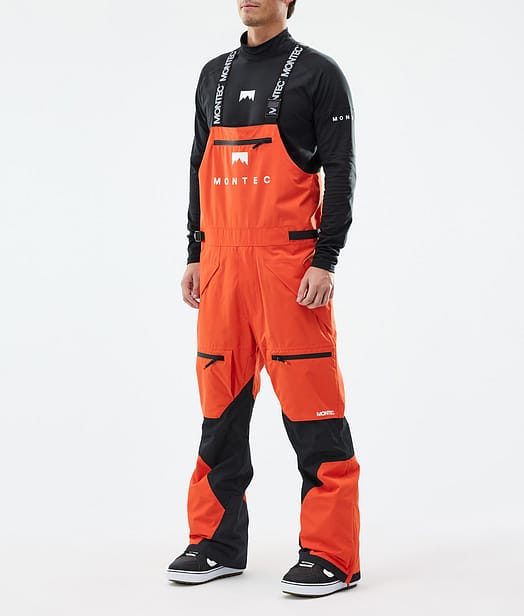 Montec Arch Snowboardbukse Herre Orange/Black