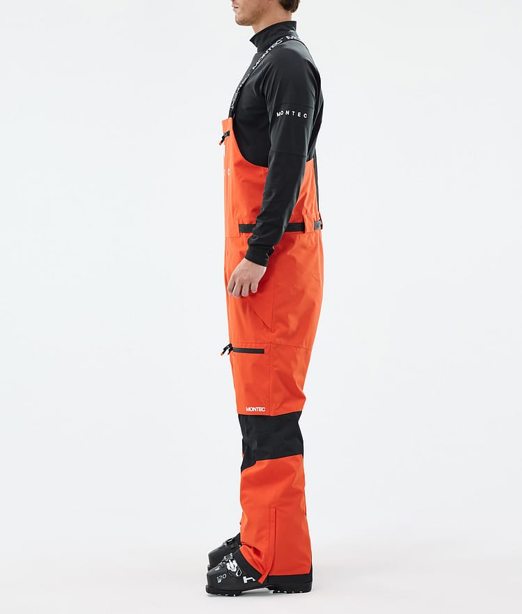 Montec Arch Skibukse Herre Orange/Black, Bilde 2 av 6