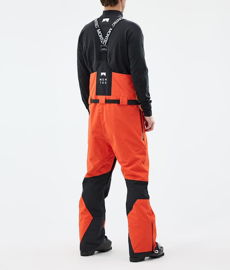 Montec Arch Skibukse Herre Orange/Black, Bilde 3 av 6