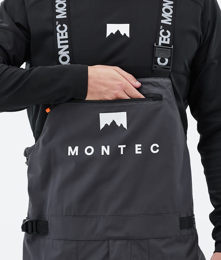 Montec Arch Snowboardbukse Herre Phantom/Black Renewed, Bilde 5 av 7
