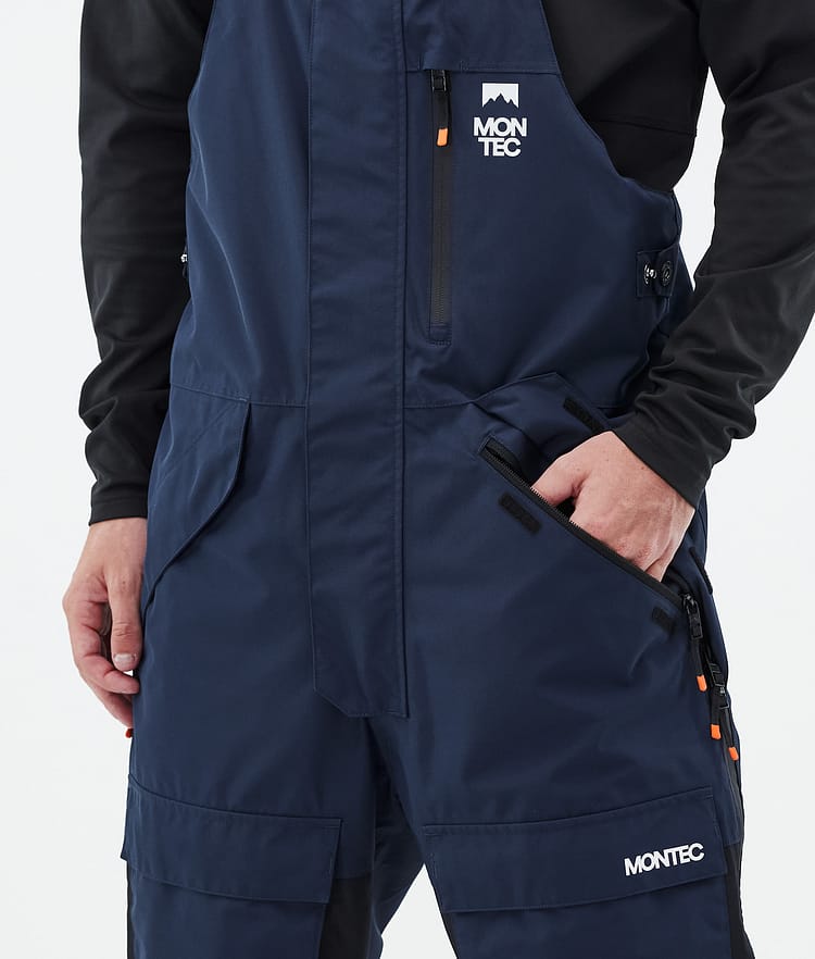 Montec Fawk Snowboardbukse Herre Dark Blue/Black/Light Grey Renewed, Bilde 5 av 7