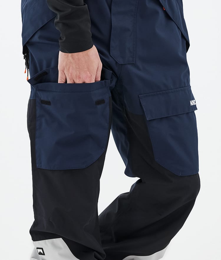 Montec Fawk Snowboardbukse Herre Dark Blue/Black/Light Grey Renewed, Bilde 7 av 7